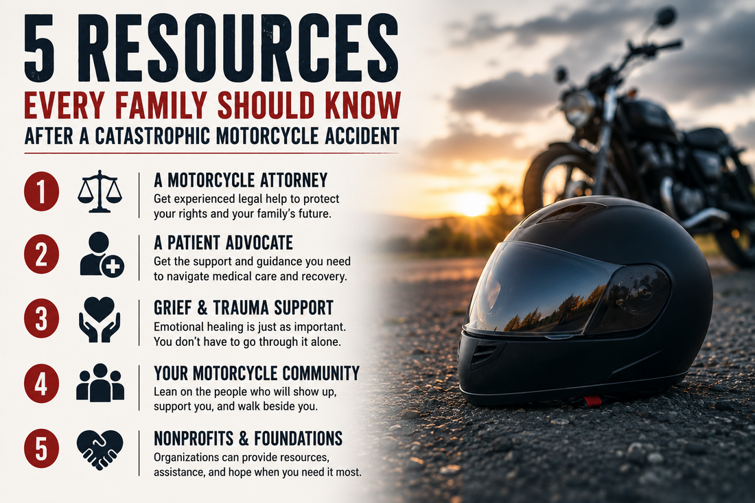 5 Resources Every Family Should Know After a Catastrophic Motorcycle Accident