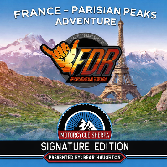 MOTORCYCLE SHERPA - FDR EDITION - FRANCE -PARISIAN PEAKS ADVENTURE