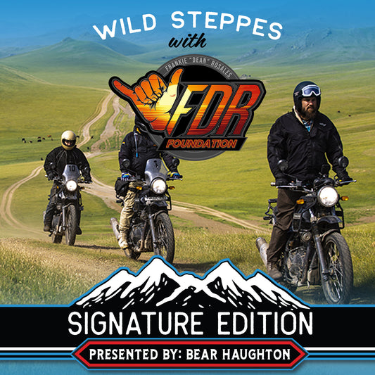 MOTORCYCLE SHERPA - FDR EDITION - MONGOLIA - WILD STEPPES